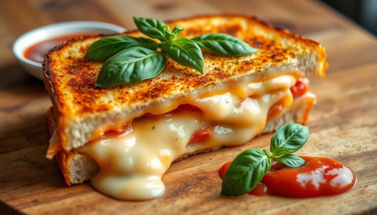 Pizza Grilled Cheese